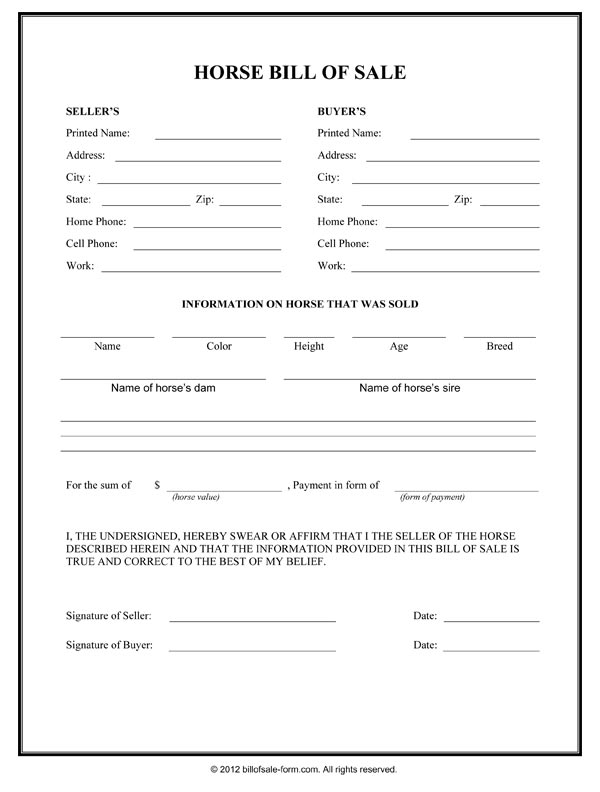 horse-bill-of-sale-form